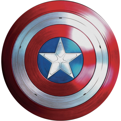 Captain America's vibranium shield