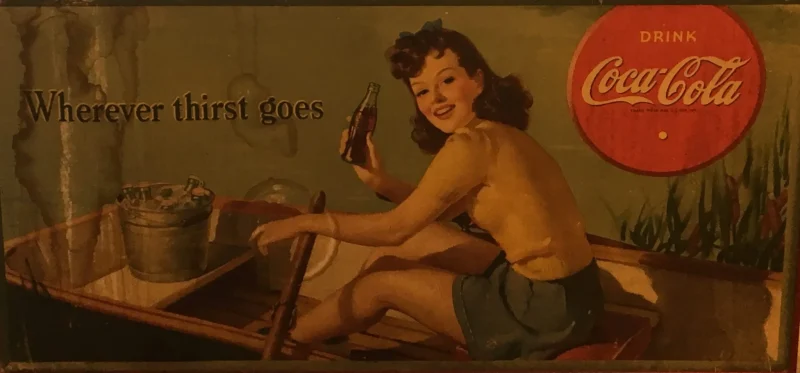 We buy vintage advertising